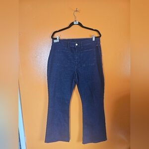 Ann Taylor Factory Dark Denim Wide Leg Jeans New
